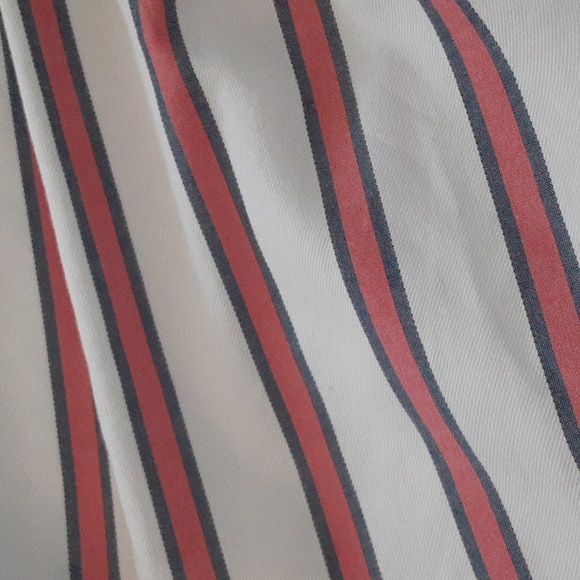 Draper James Ruffled hem Skirt. Red white and blue. Size medium - Picture 4 of 10